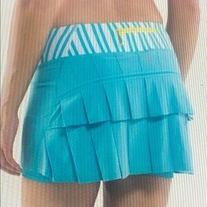 lululemon athletica blue skirt